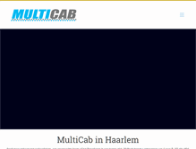 Tablet Screenshot of multicab.net